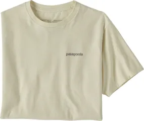 Patagonia Fitz Roy Icon Responsibili-Tee Birch White | Buy Patagonia Fitz Roy Icon Responsibili-Tee Birch White here | Outnorth