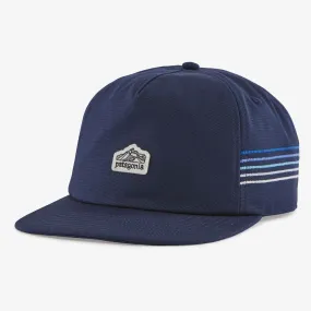 Patagonia - Line Logo Ridge Stripe Funfarer Cap - New Navy-