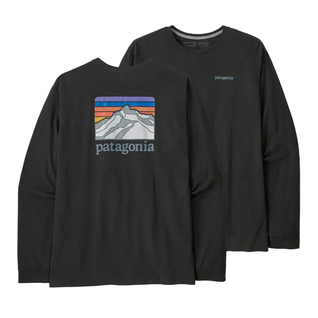 Patagonia Men's L/S Line Logo Ridge Responsibili-Tee