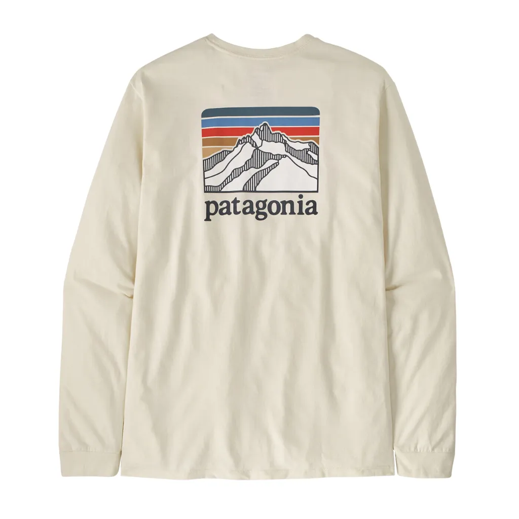 Patagonia Men's L/S Line Logo Ridge Responsibili-Tee