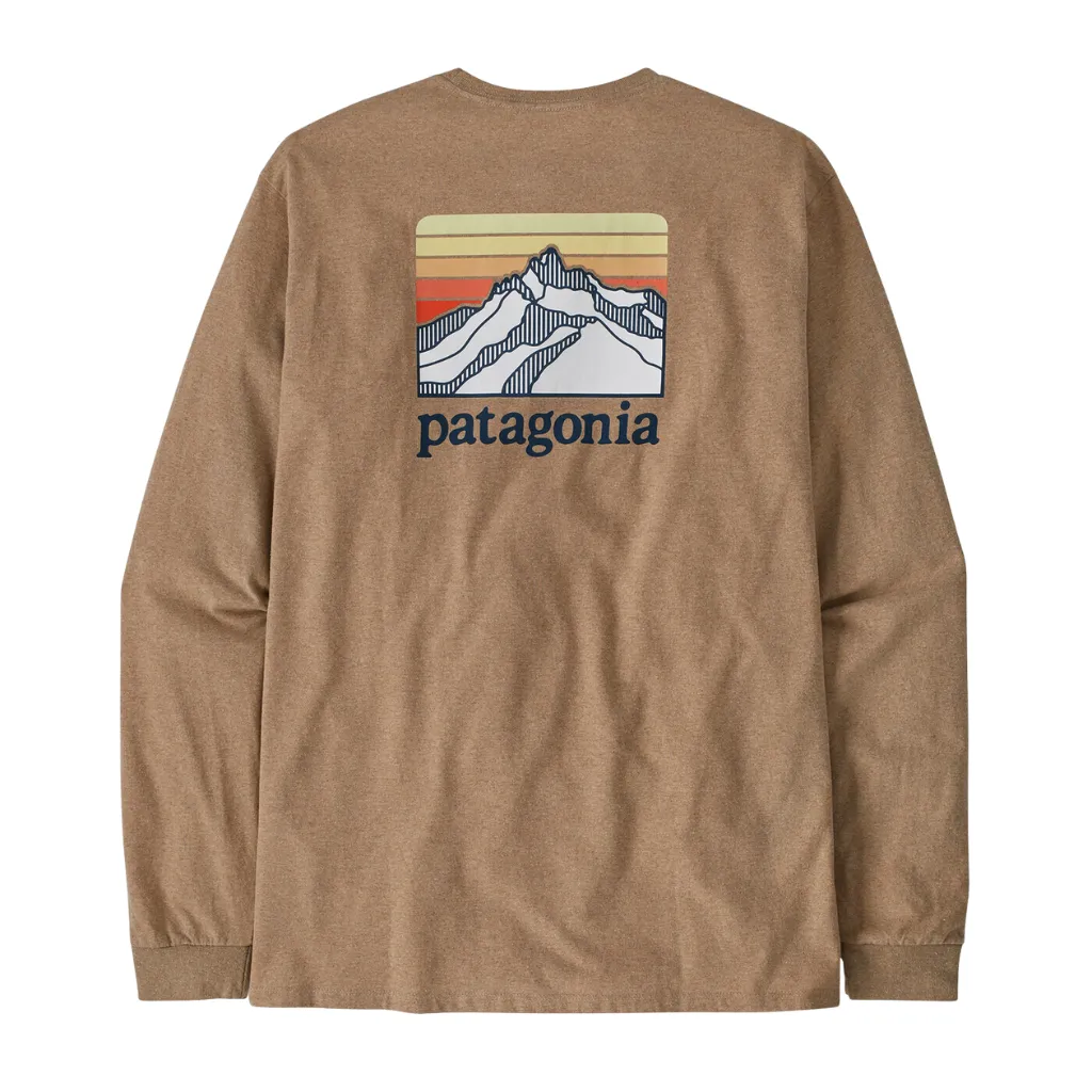 Patagonia Men's L/S Line Logo Ridge Responsibili-Tee