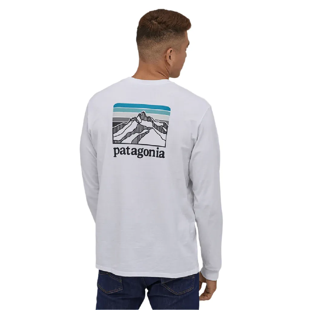 Patagonia Men's L/S Line Logo Ridge Responsibili-Tee