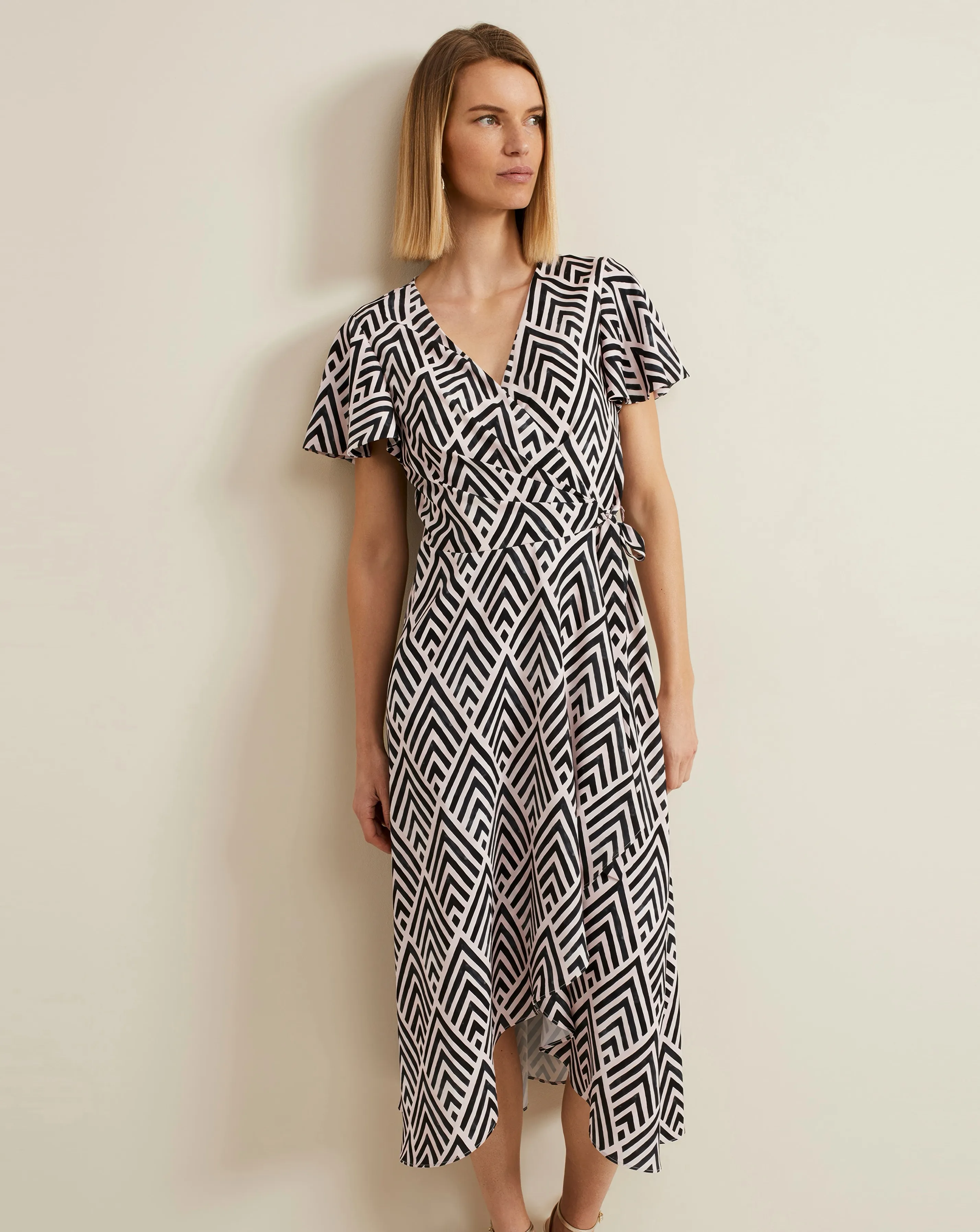 Phase Eight Julissa Print Wrap Dress