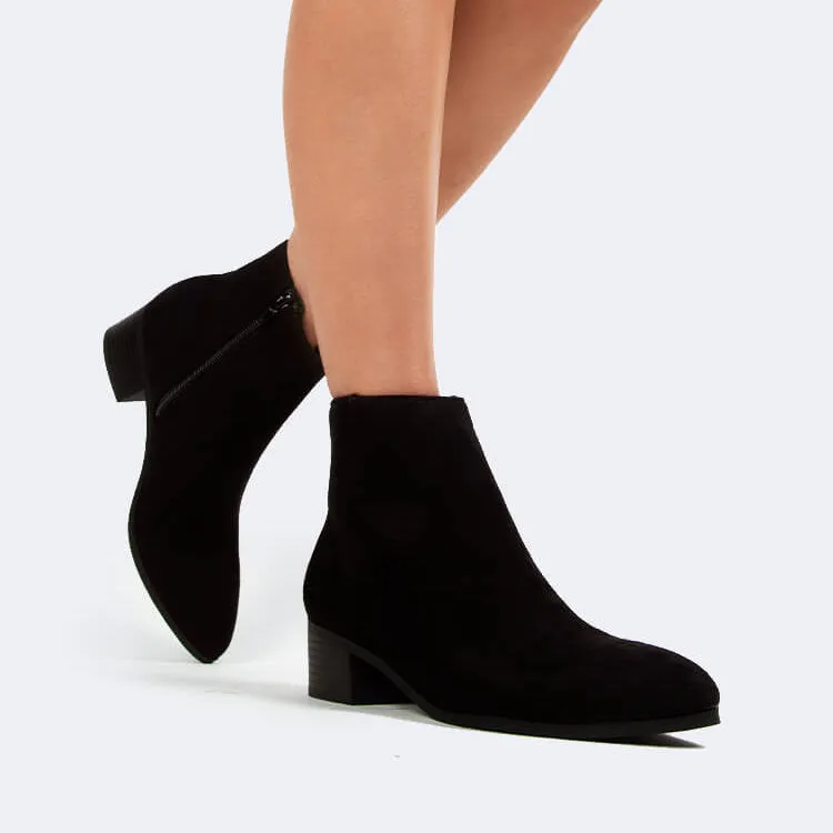 Pointed Toe Ankle Boot