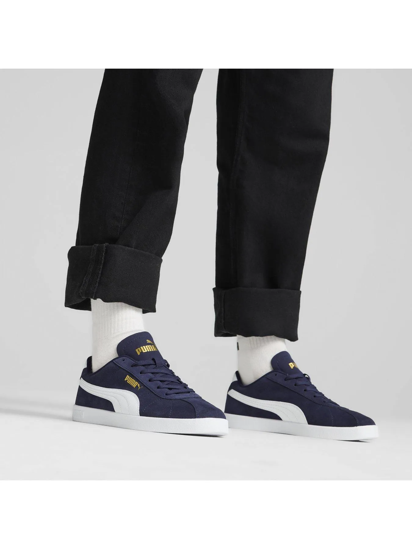 Puma Men's Club Ii Trainers - Navy