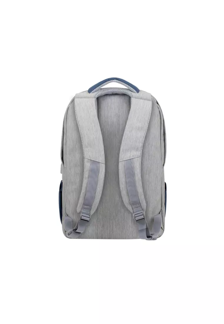 RIVACASE Rivacase Prater 7567 Anti-Theft Laptop Backpack 17.3" Grey/Dark Blue