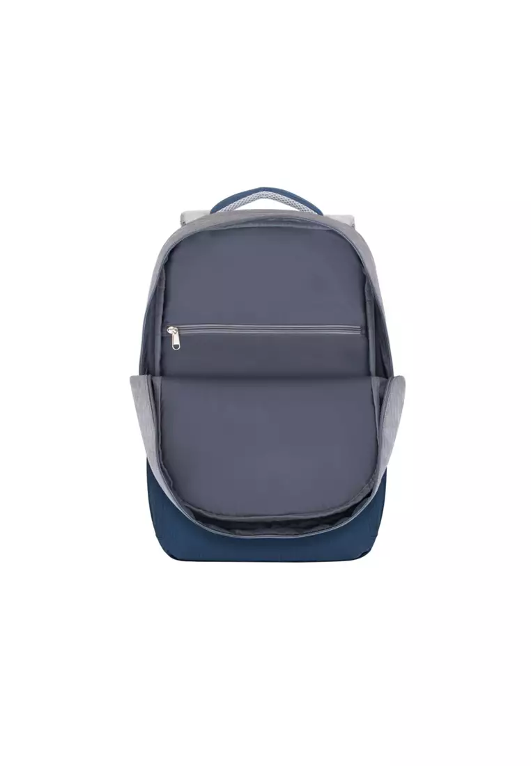 RIVACASE Rivacase Prater 7567 Anti-Theft Laptop Backpack 17.3" Grey/Dark Blue