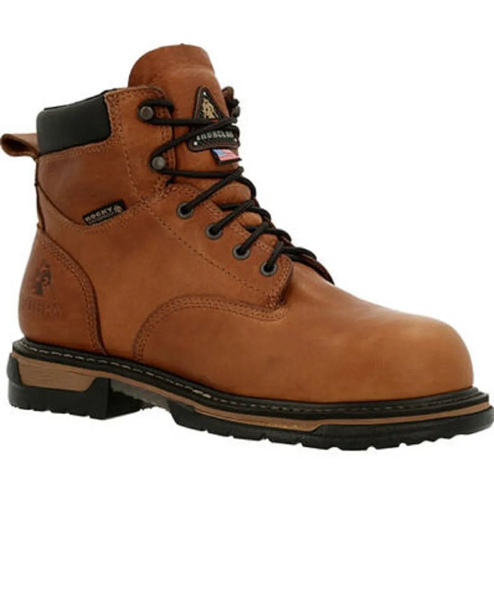 Rocky Men's Ironclad Waterproof Steel Toe Work Boot