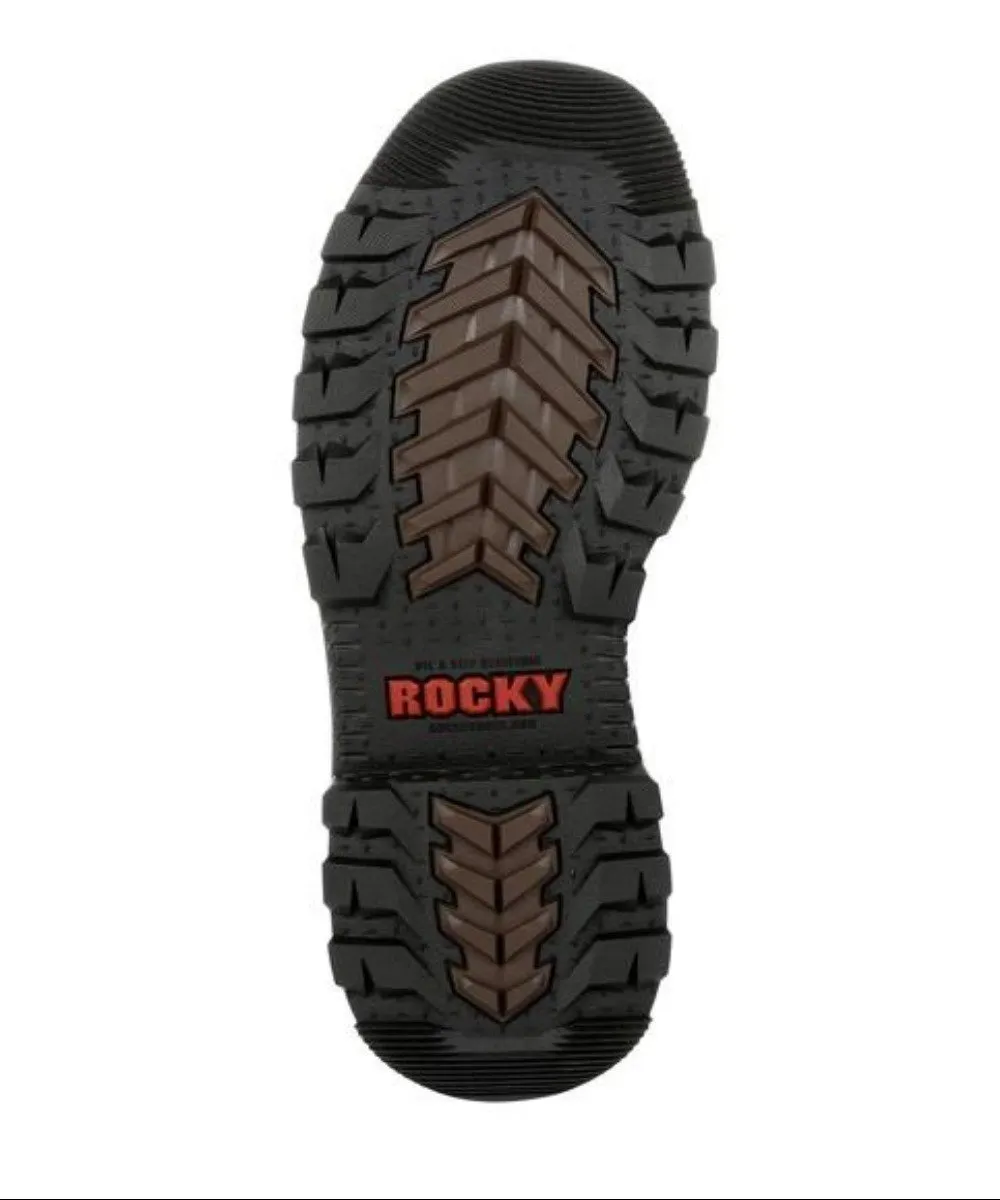 Rocky Men's Rams Horn Waterproof Composite Toe Pull On Work Boot