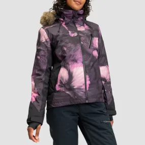 Roxy Jet Ski Premium 15K Snow Jacket True Black Pansy Pansy - Womens