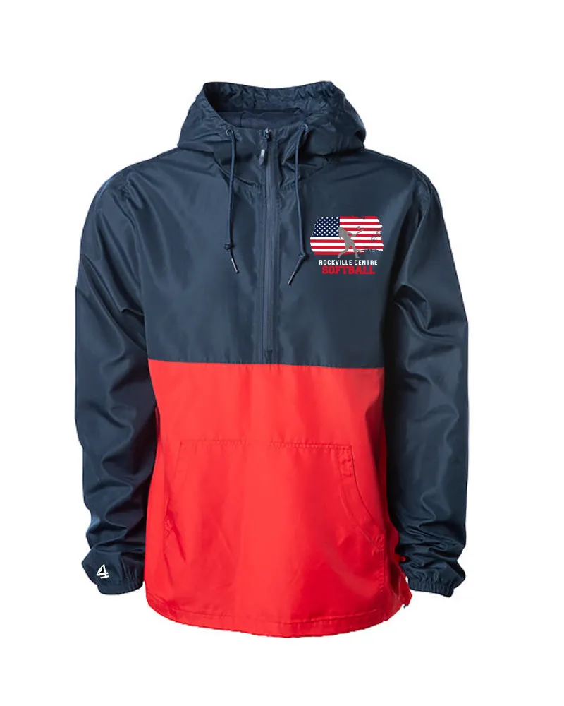 RVC Softball Lightweight Pullover Windbreaker