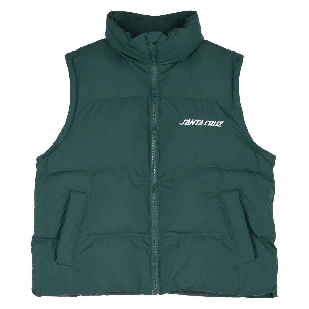 Santa Cruz Strip 2 in 1 Quilted Jacket Emerald: 12