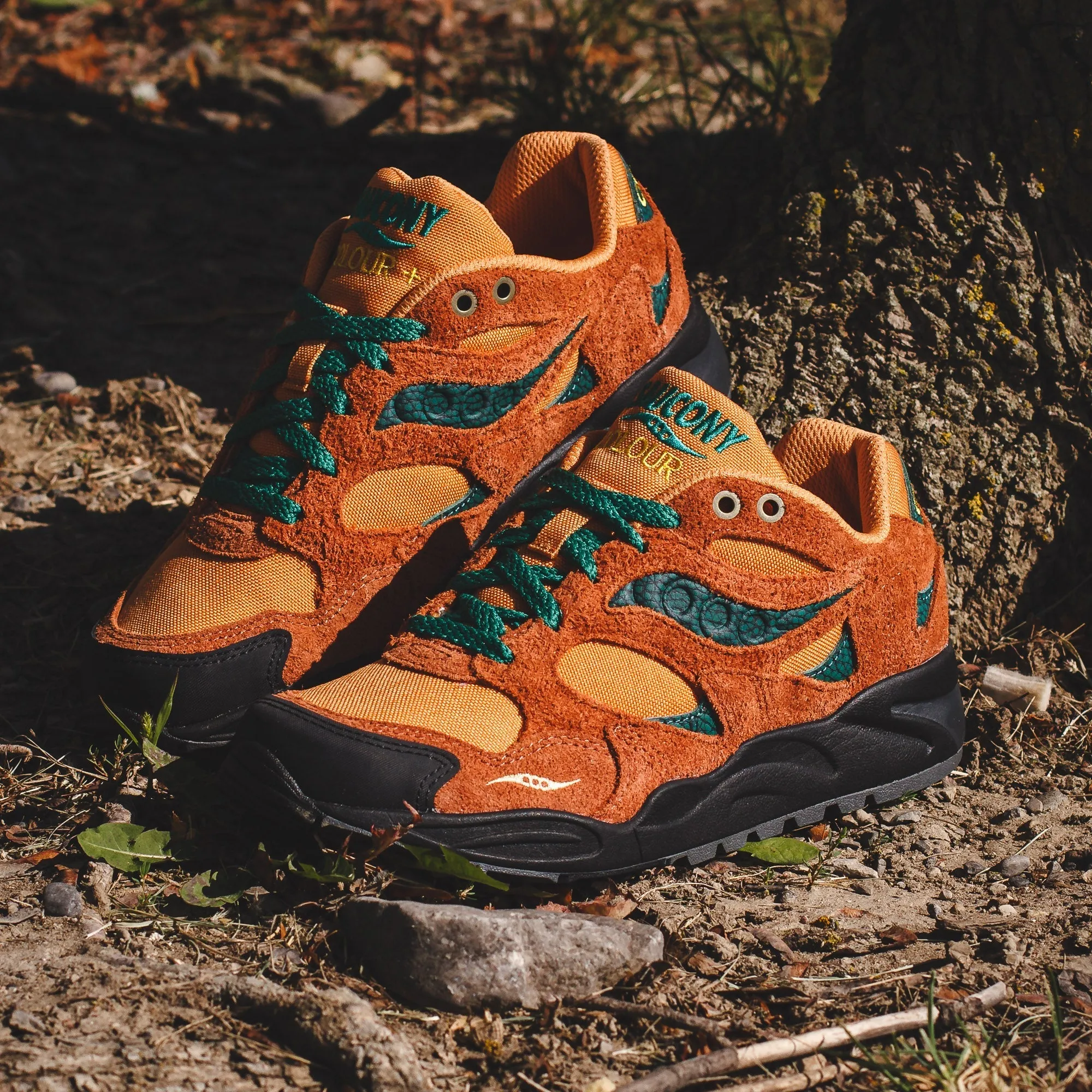 Saucony Men x Colour Plus Companie Grid Shadow 2 Forest Wander S70822-2