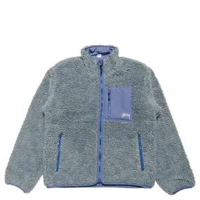 SHERPA REVERSIBLE JACKET BLUESTONE