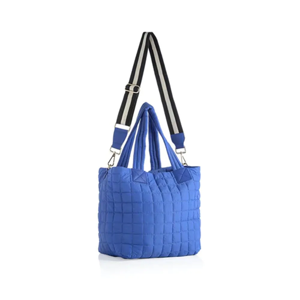 SHIRALEAH EZRA TOTE ULTRAMARINE