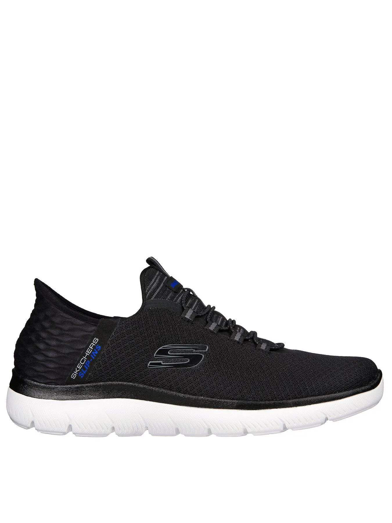 Skechers Summits Slip-Ins Trainers - Black Mesh