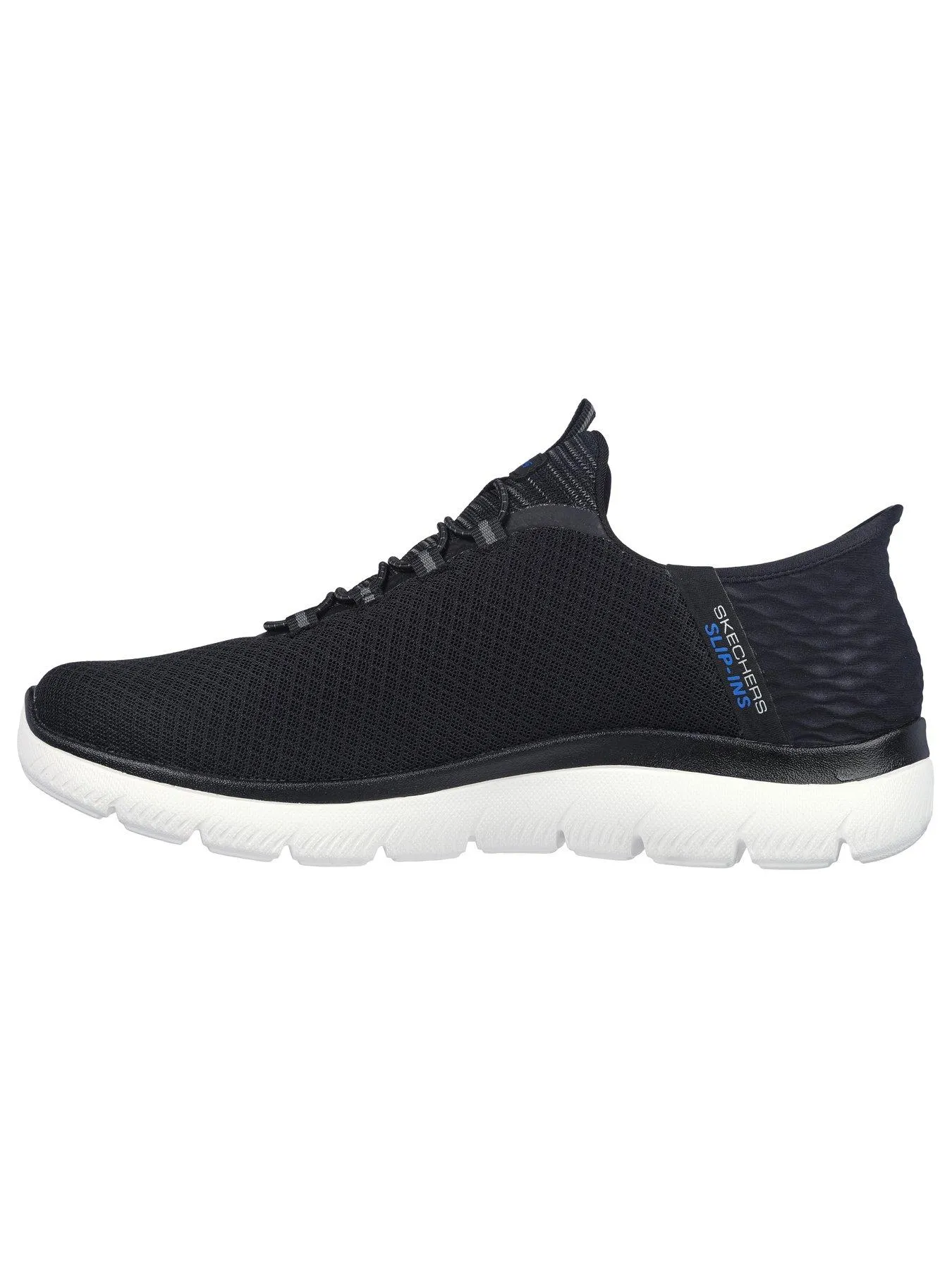 Skechers Summits Slip-Ins Trainers - Black Mesh