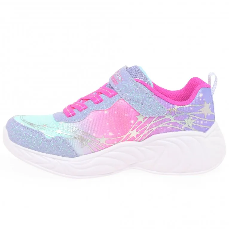 Skechers Unicorn Dreams Lights Girls Trainers