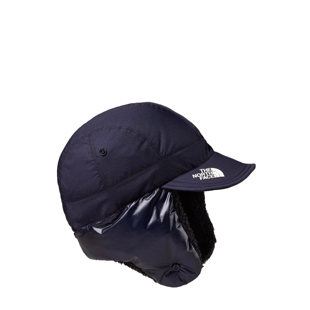 SOUKUU BY THE NORTH FACE X UNDERCOVER PROJECT U DOWN CAP TNF BLACK/AVIATOR NAVY | Bodega