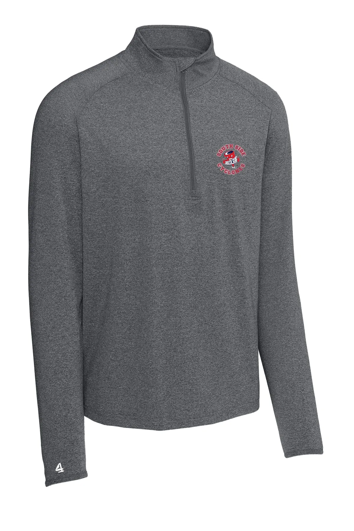 SSHS Booster Club mens stretch 1/4 zip pullover