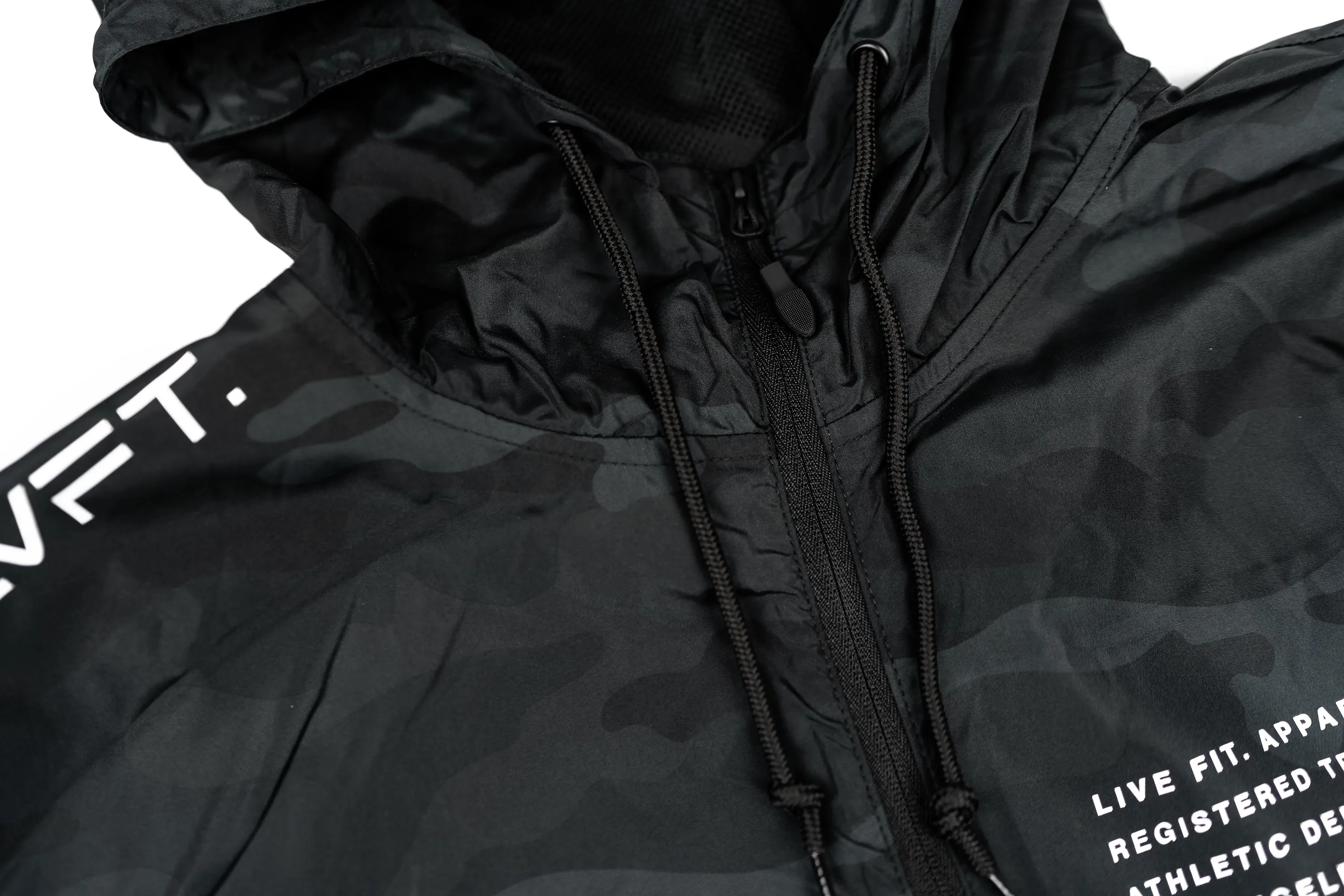 Stealth Pullover Anorak - Black/Camo