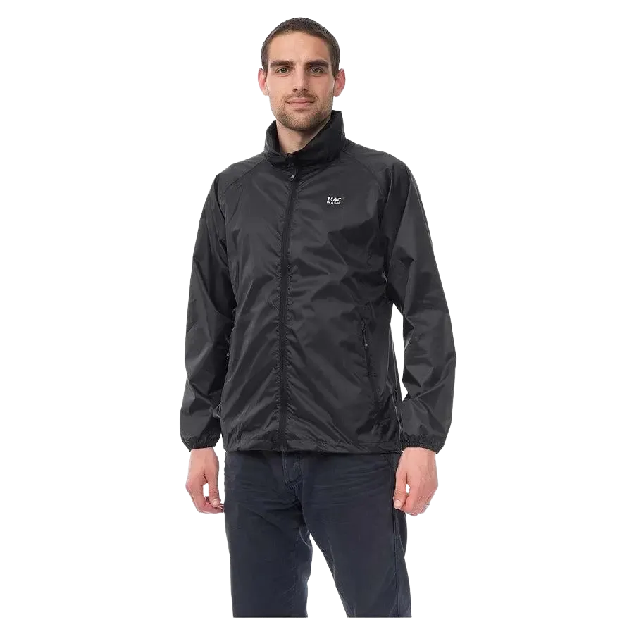 Target Dry Mac in a Sac Origin Unisex Waterproof Packaway Jacket in Black