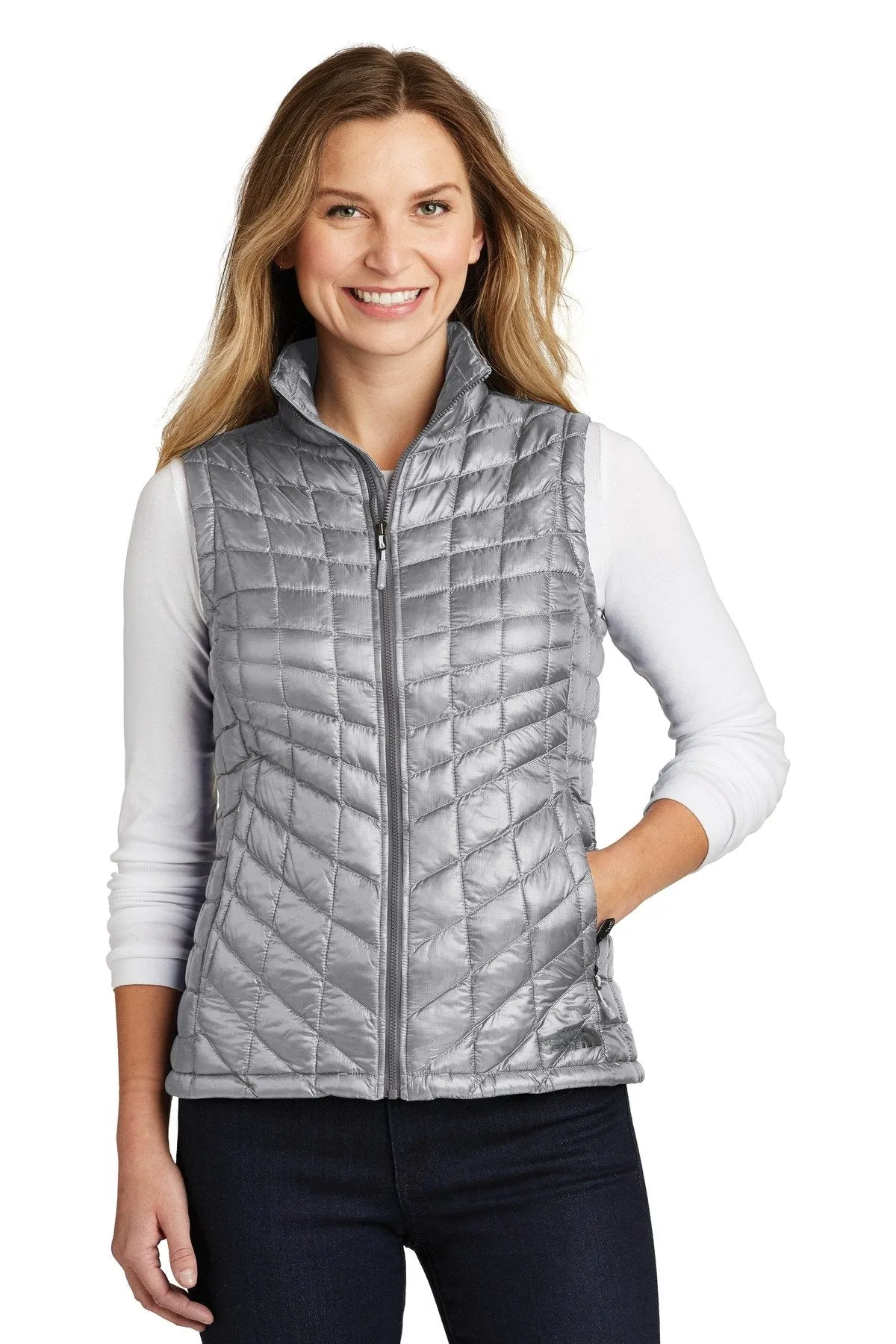 The North Face Ladies ThermoBall Trekker Vest NF0A3LHL Mid Grey