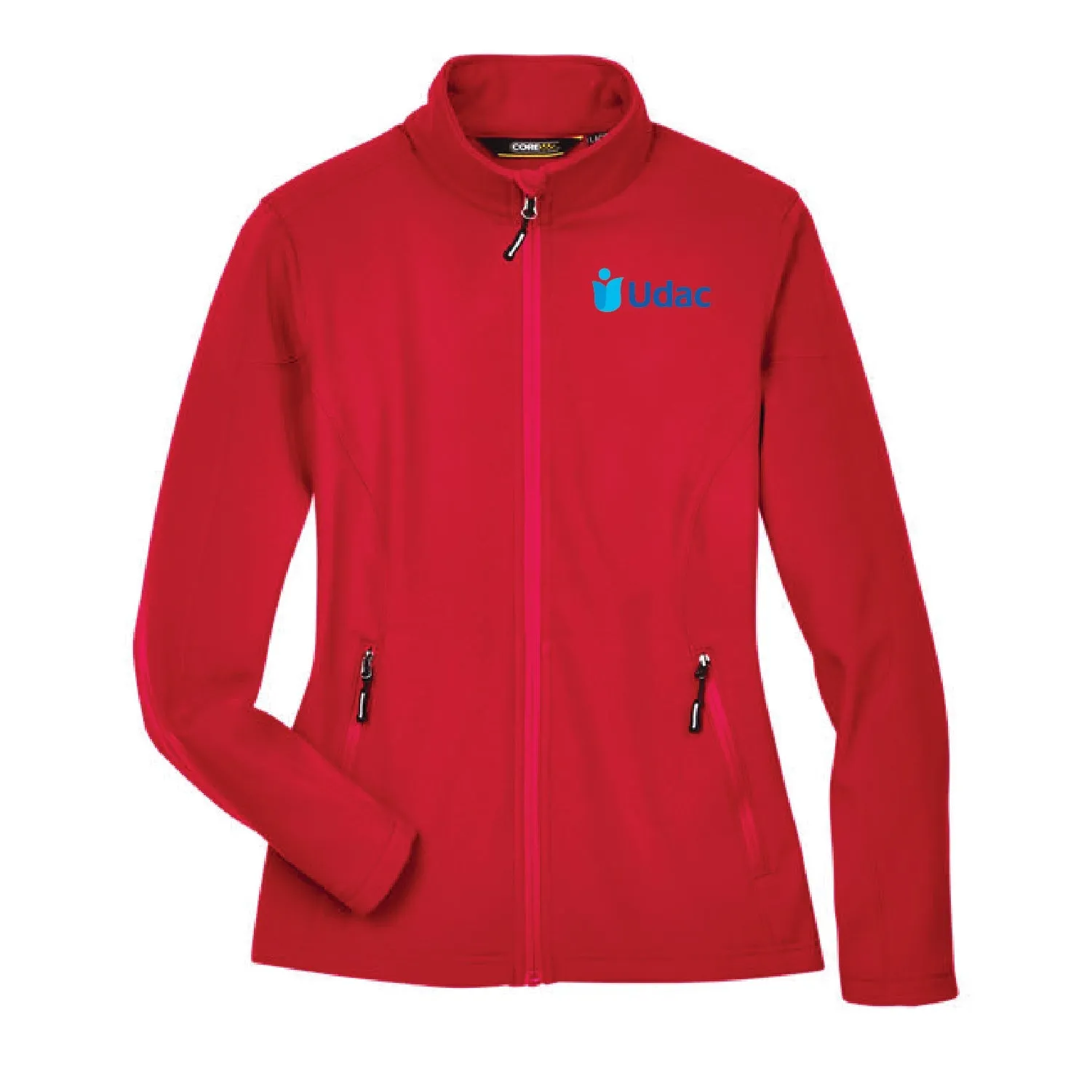 UDAC Ladies' Cruise Two-Layer Fleece Bonded Soft Shell Jacket