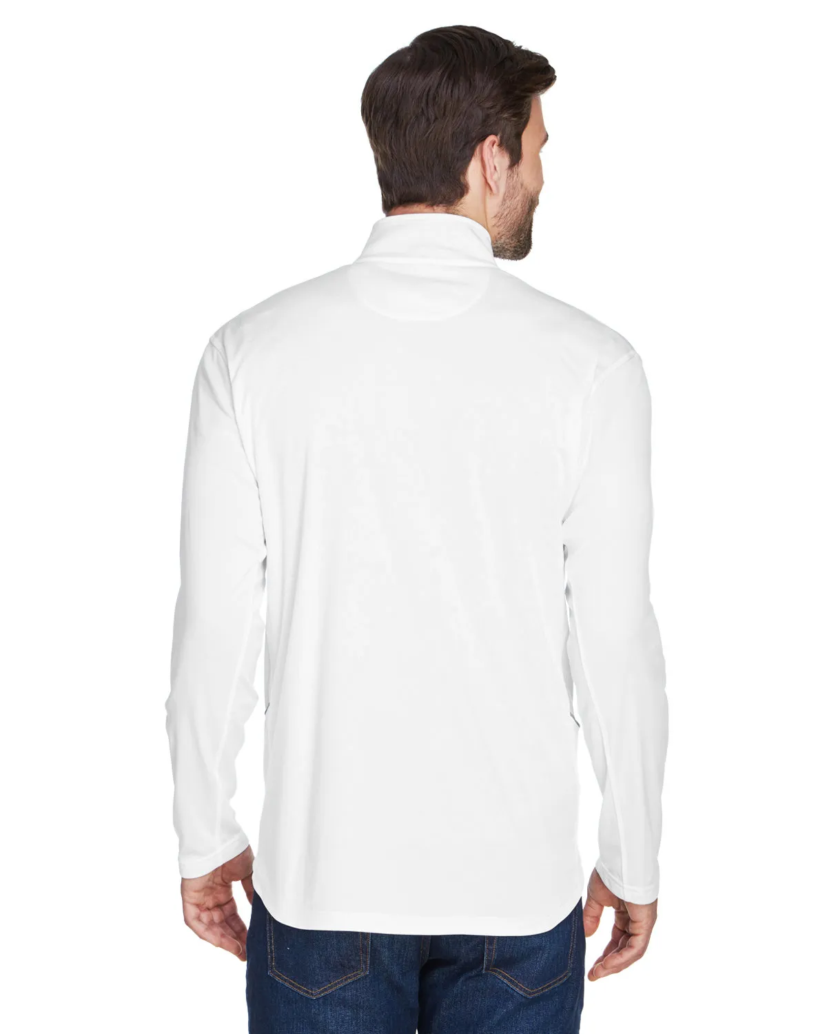 UltraClub 8230 Men's Cool & Dry Sport Quarter-Zip Pullover SKU: 8230