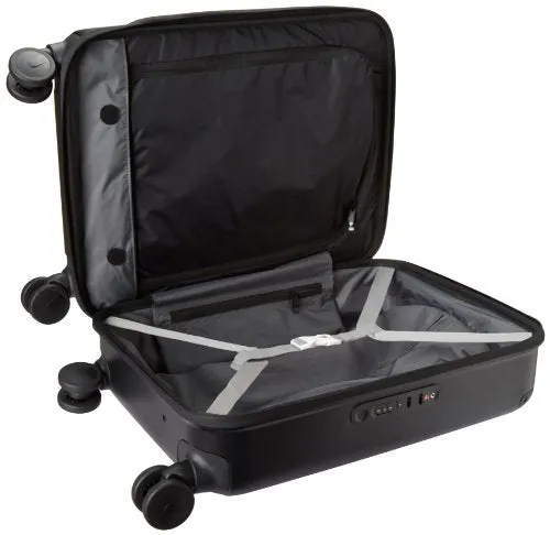 Victorinox Spectra 2.0 Dual-Access International Carry-On Hardside Spinner Suitcase, 21-Inch, Black