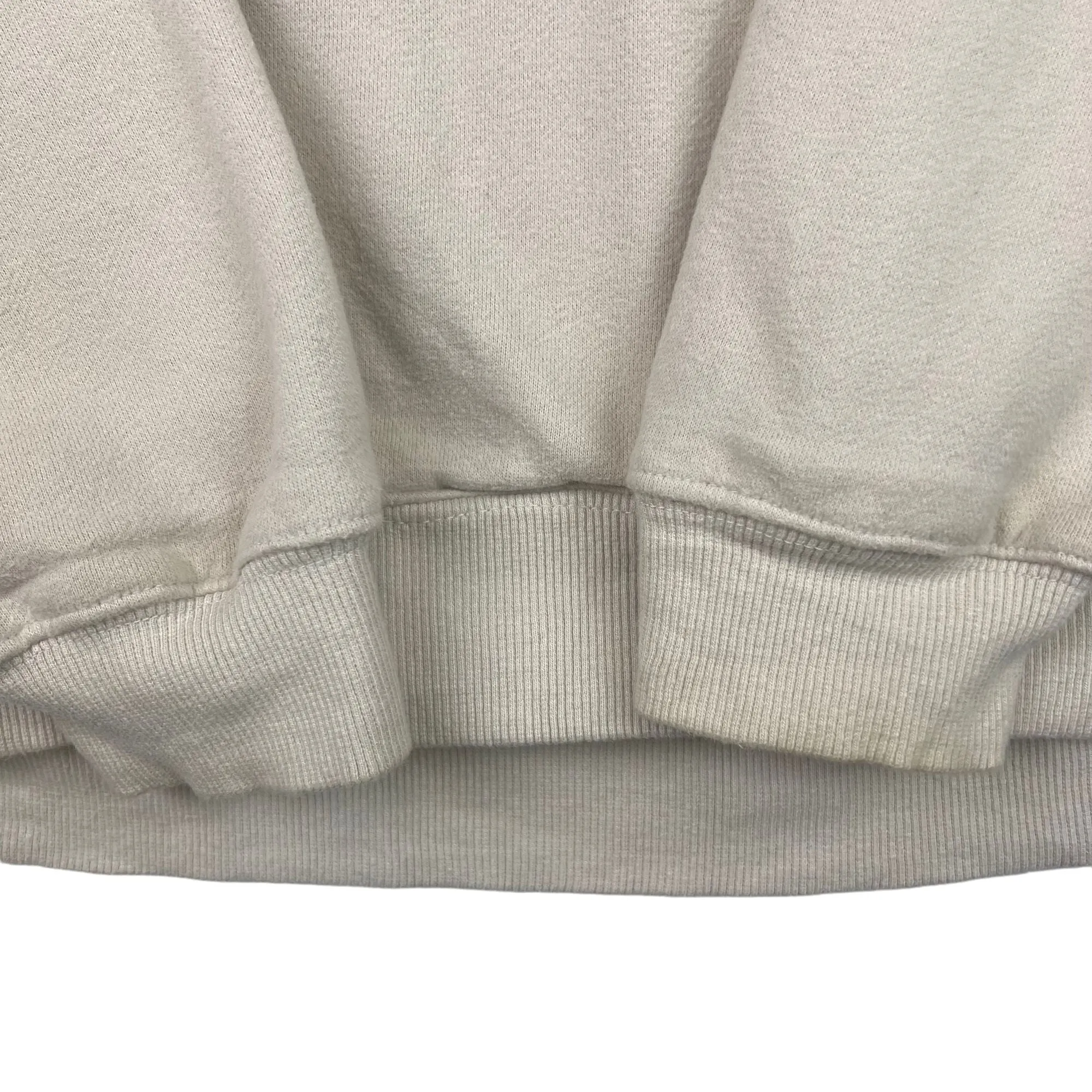 Vintage Columbia Hooded Sweatshirt Cream