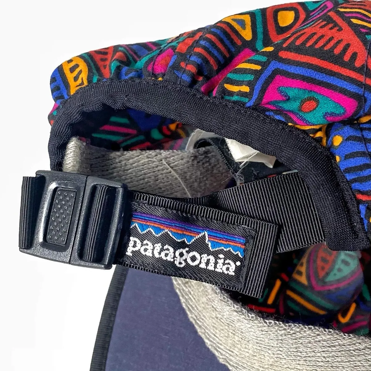 Vintage Patagonia 1995 Abstract 5 Panel Hat