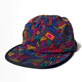 Vintage Patagonia 1995 Abstract 5 Panel Hat