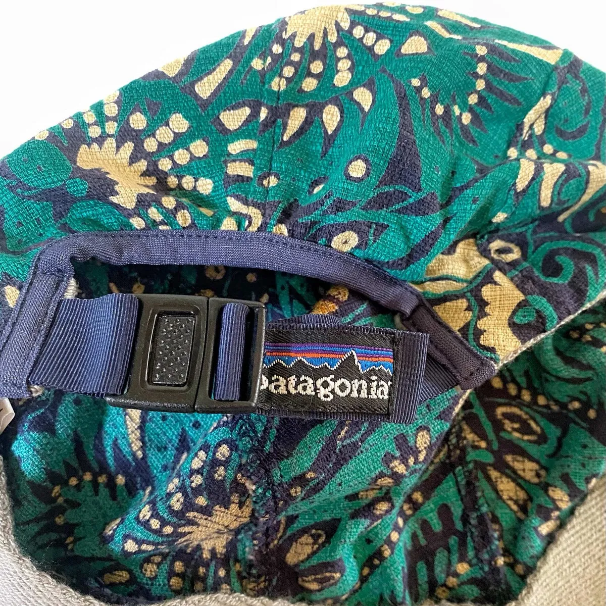 Vintage Patagonia 1995 Floral 5 Panel Hat