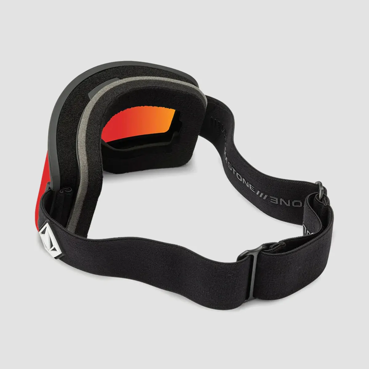 Volcom Garden Snow Goggles Matte Black/Red Chrome Matte Black/Red Chrome