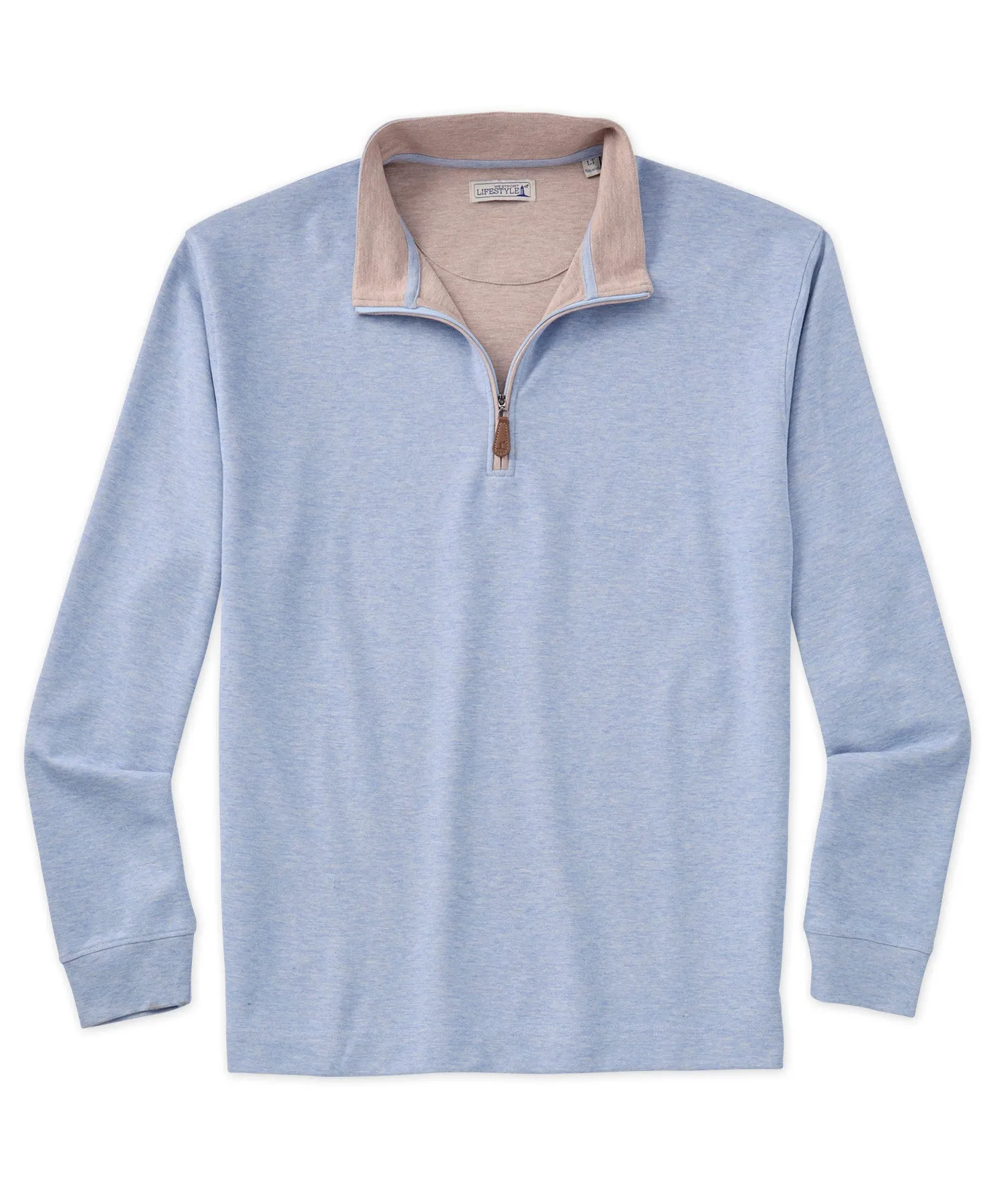 Westport Lifestyle Melange Quarter-Zip Pullover