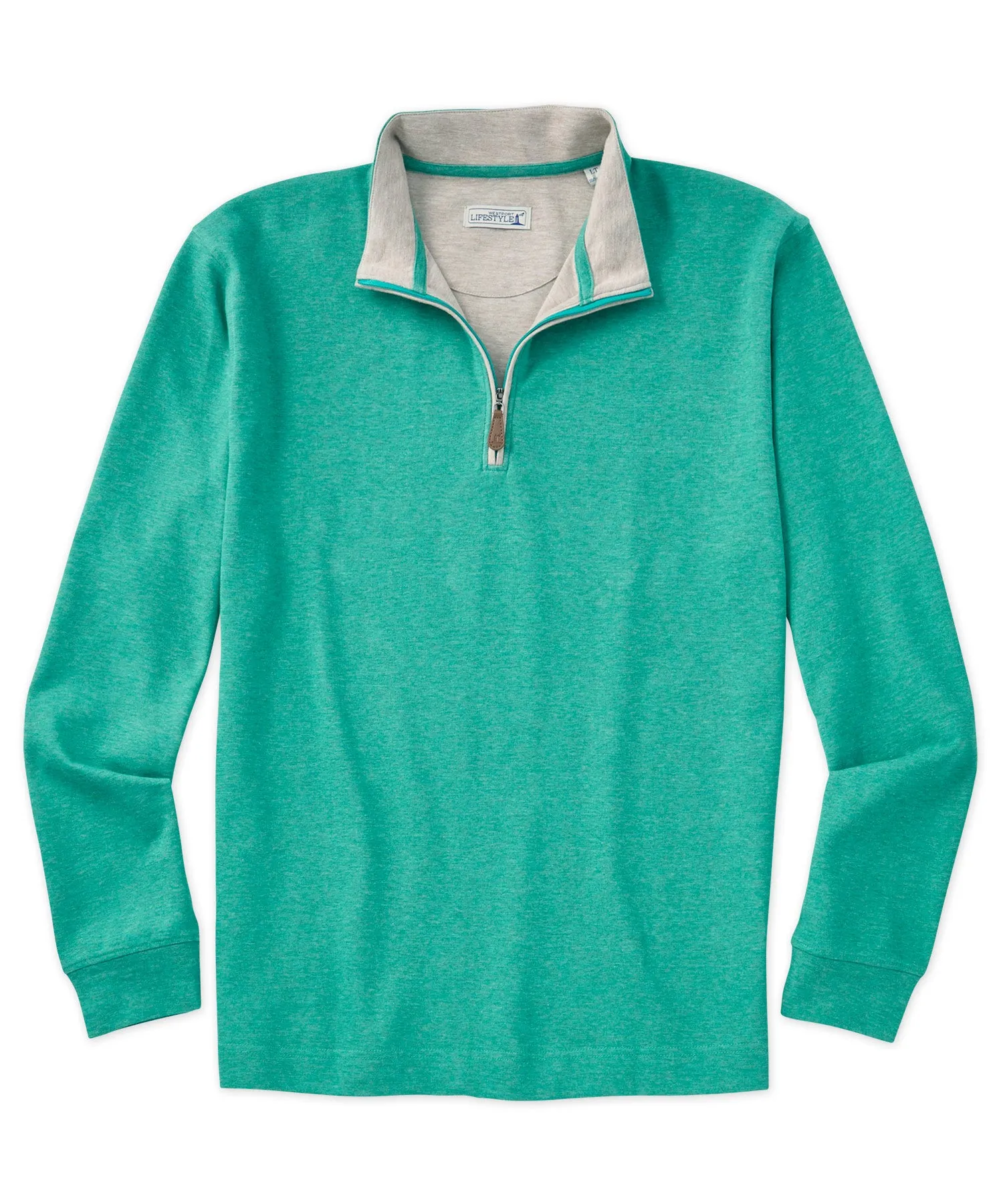 Westport Lifestyle Melange Quarter-Zip Pullover