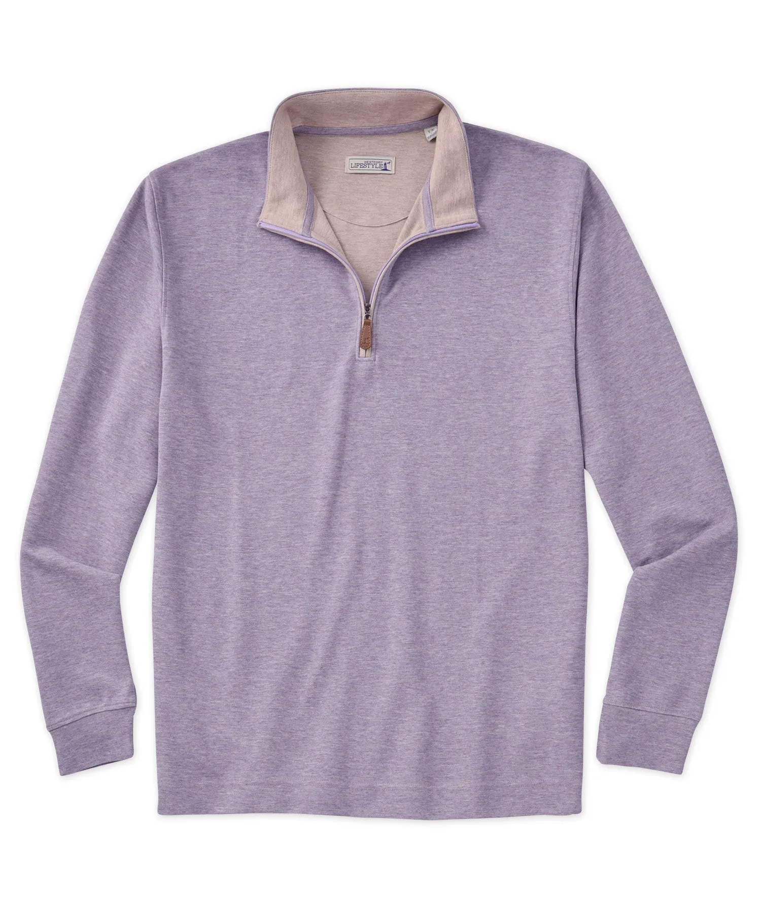 Westport Lifestyle Melange Quarter-Zip Pullover