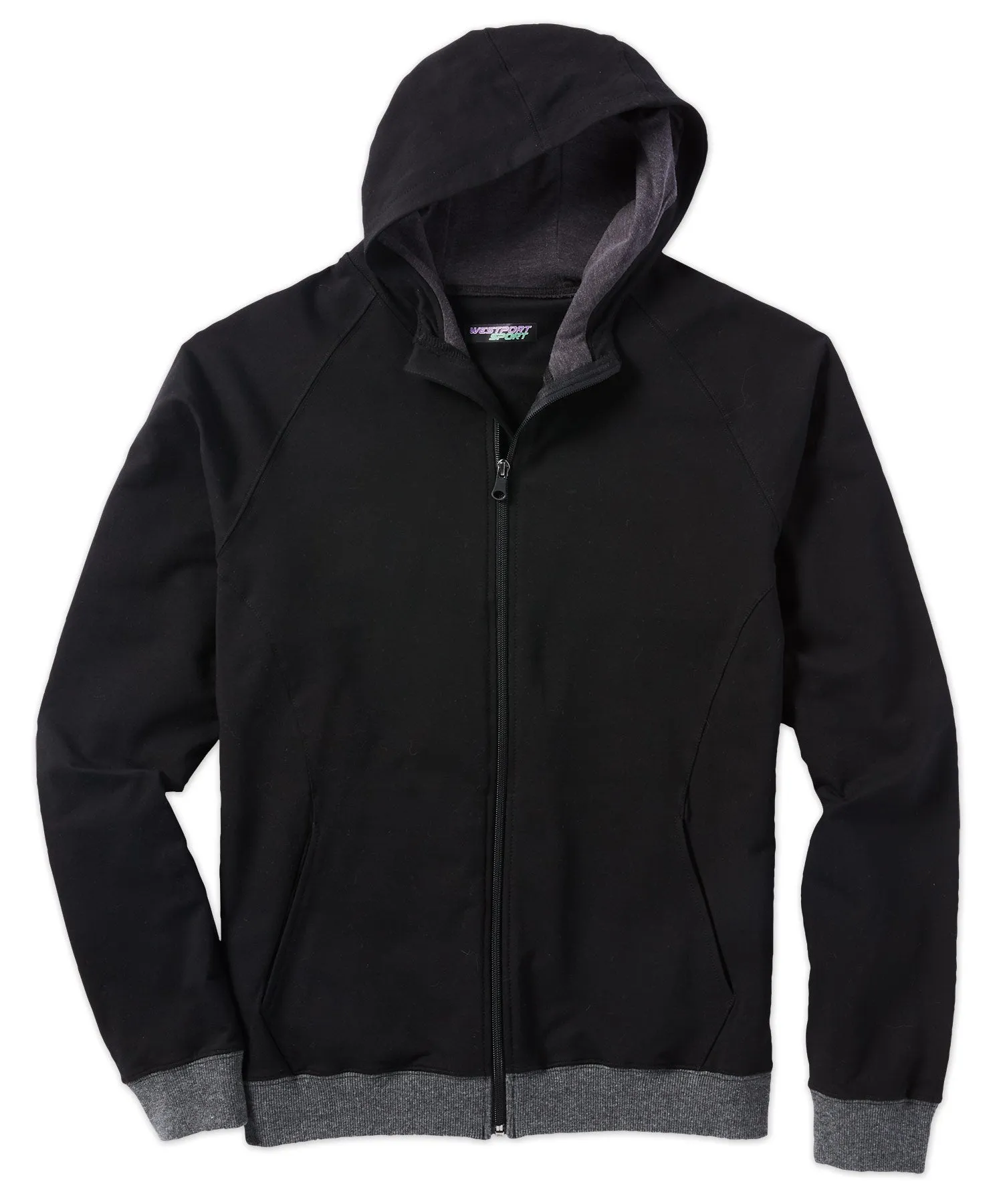 Westport Sport 365 Stretch Terry Full-Zip Hoodie