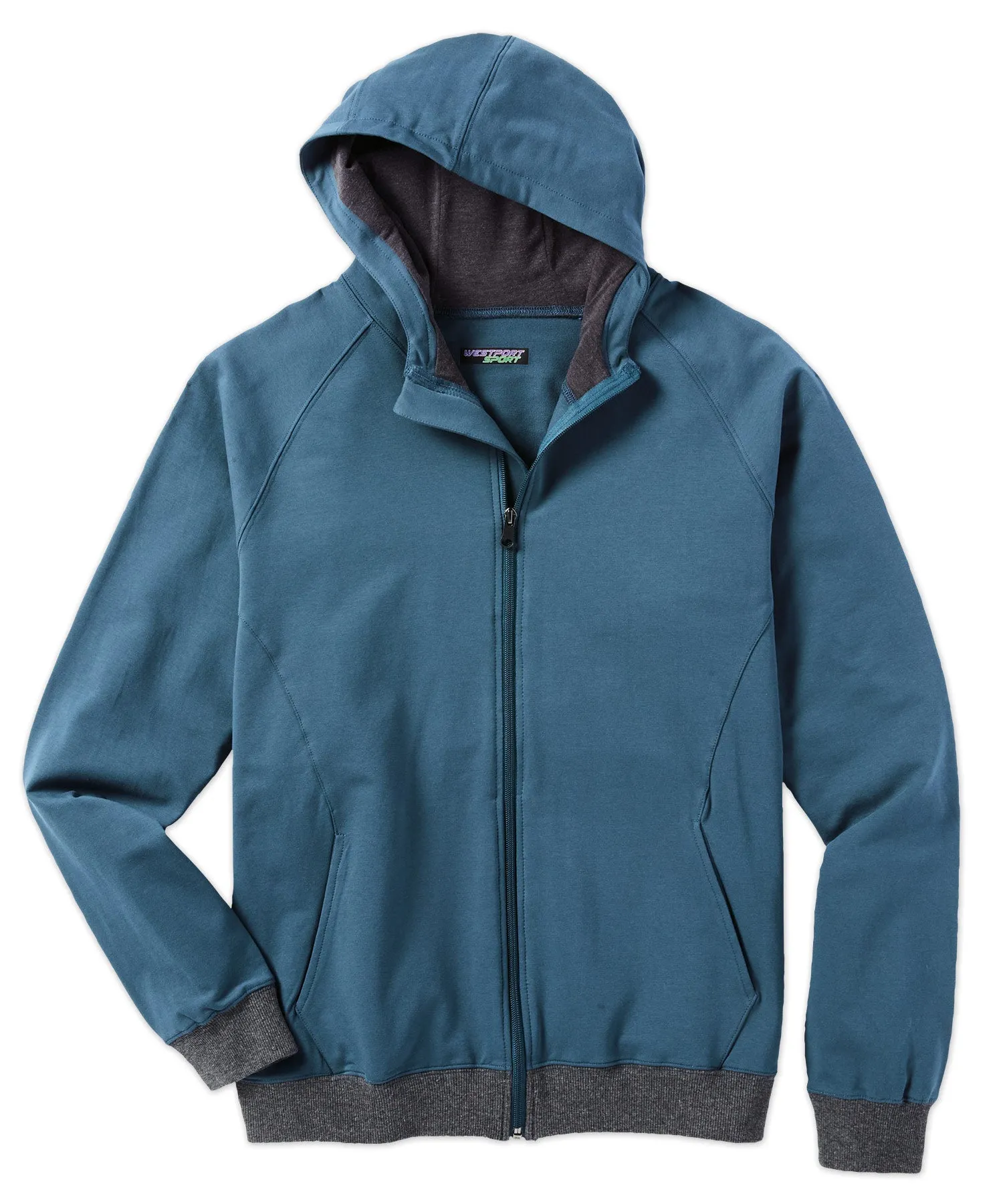 Westport Sport 365 Stretch Terry Full-Zip Hoodie