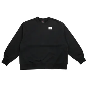 WMNS Jordan Essentials Fleece Pullover Crew (Black)