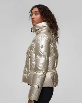 Women's golden ski jacket Sportalm 1820535495-9970