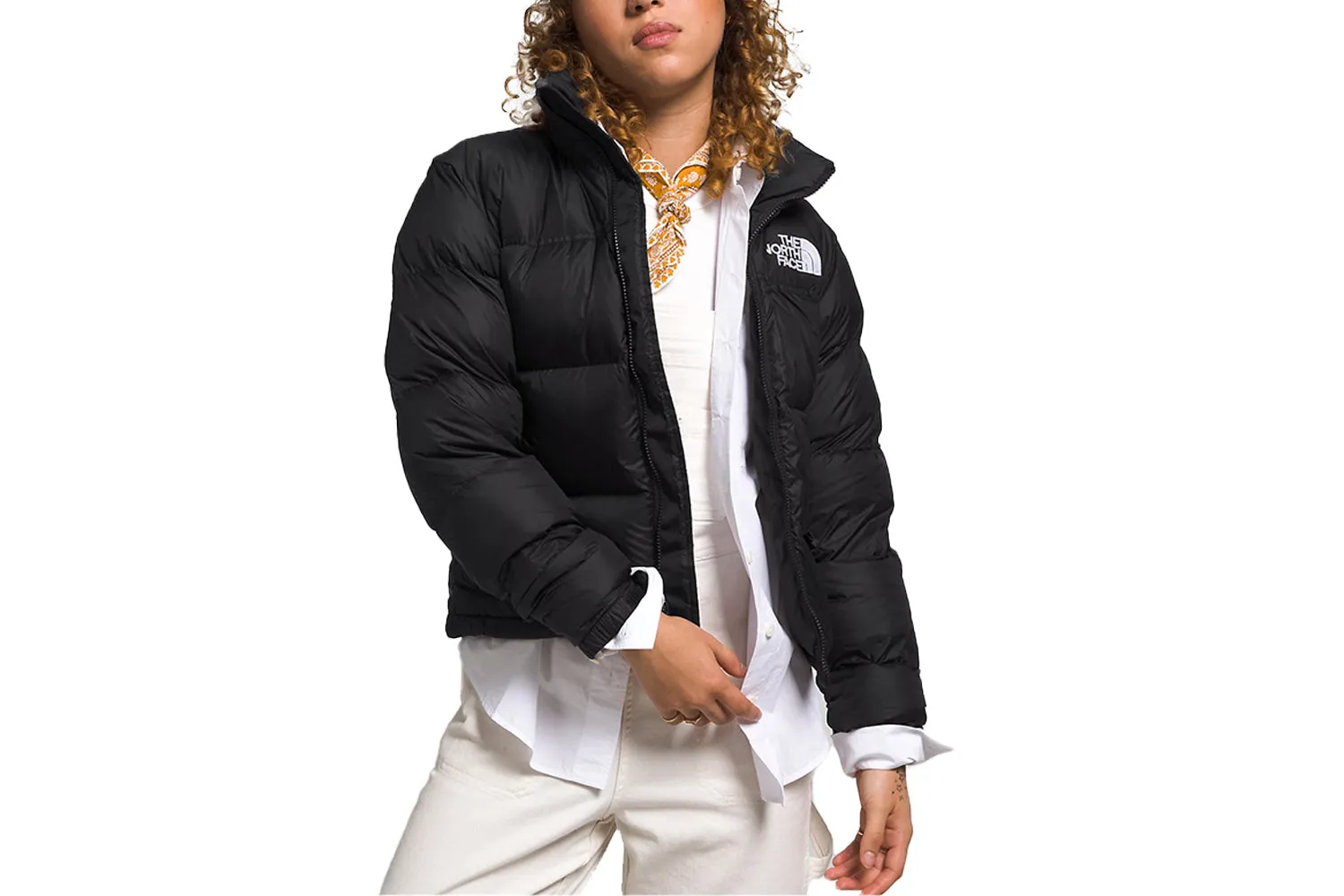 WOMEN'S 1996 RETRO NUPTSE JACKET TNF BLACK