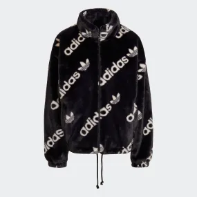 Women's adidas Originals Faux Fur Jacket Black