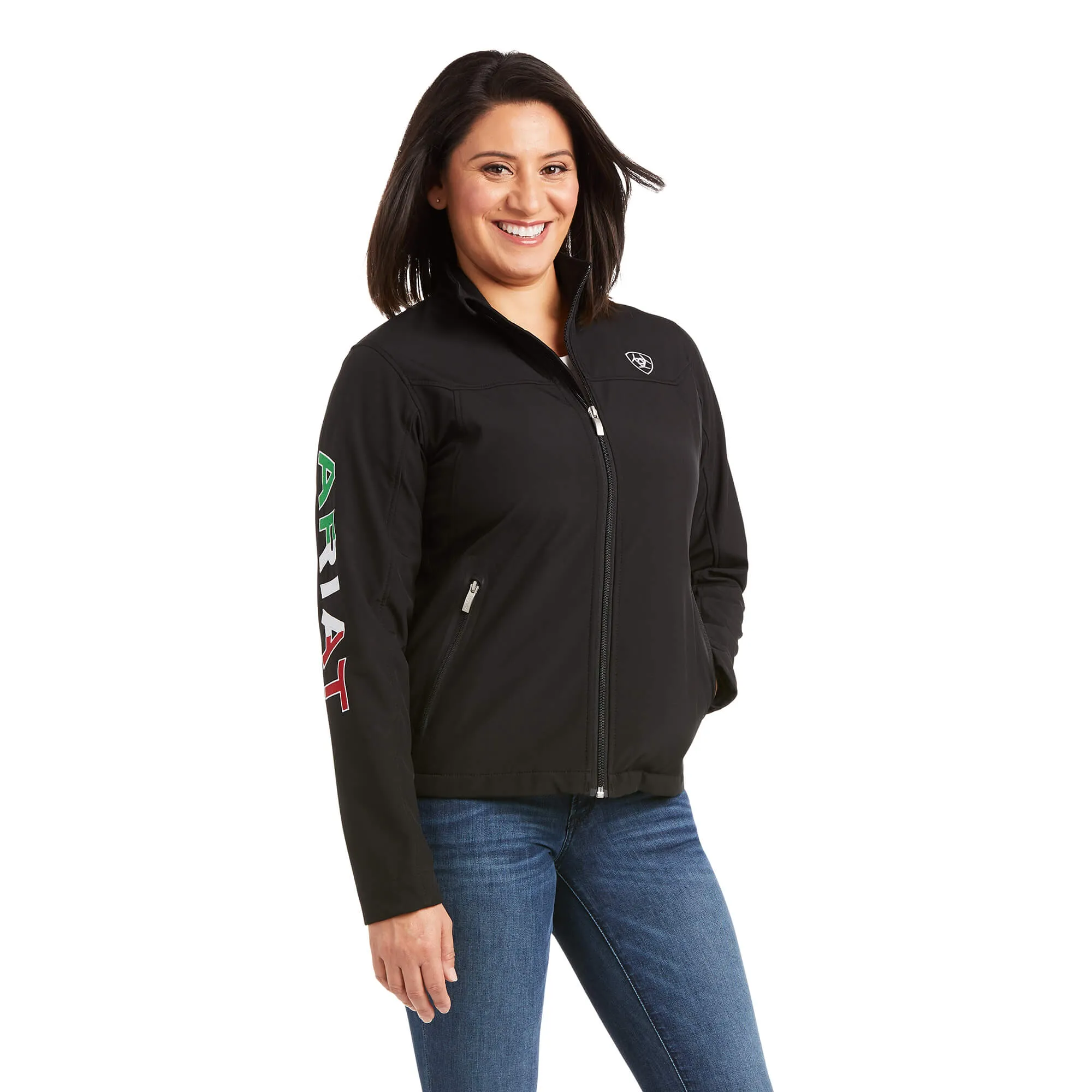 Women's Ariat Classic Team Softshell MEXICO Jacket 10031428