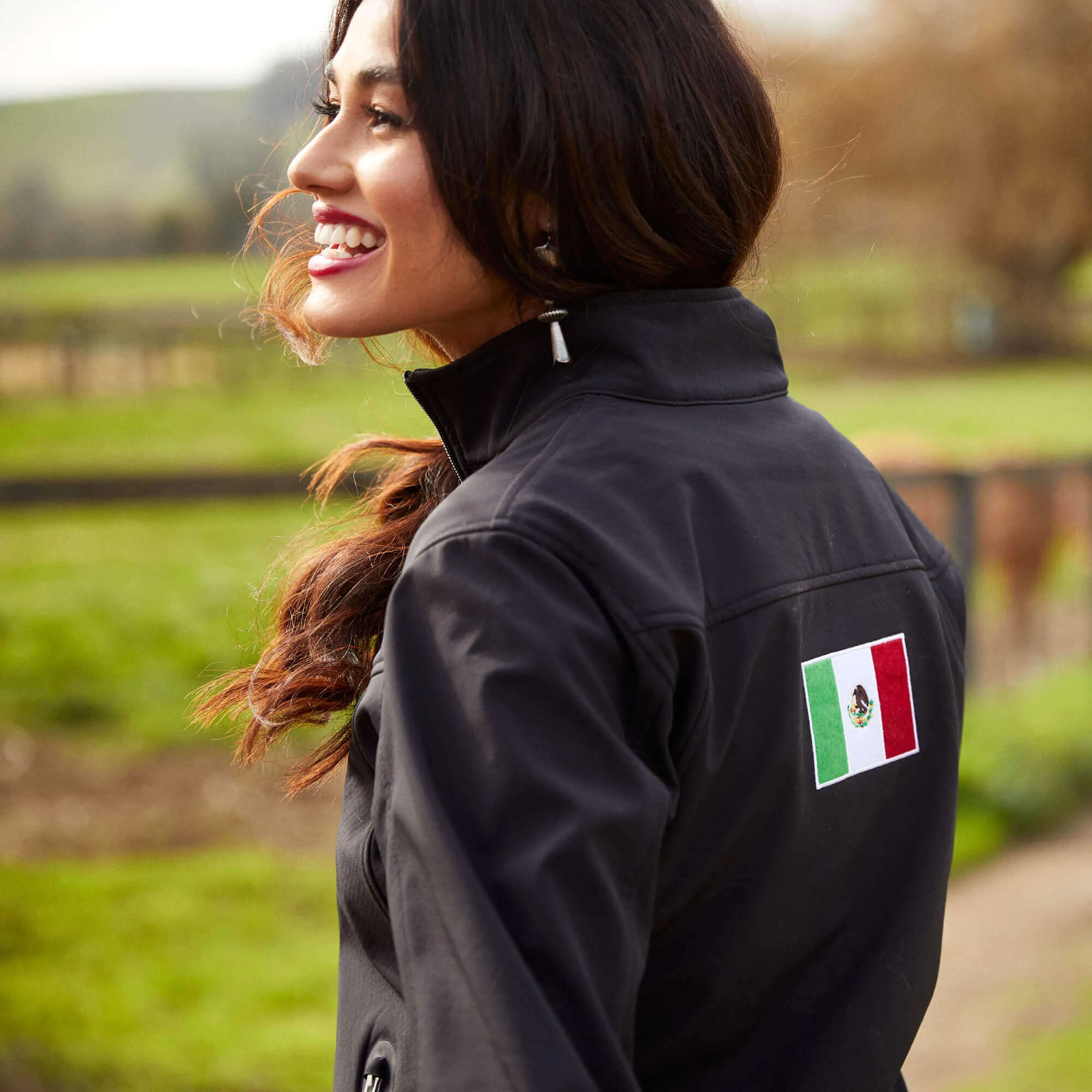 Women's Ariat Classic Team Softshell MEXICO Jacket 10031428