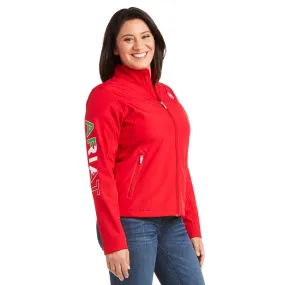 Women's Ariat  Classic Team Softshell MEXICO Jacket 10033526