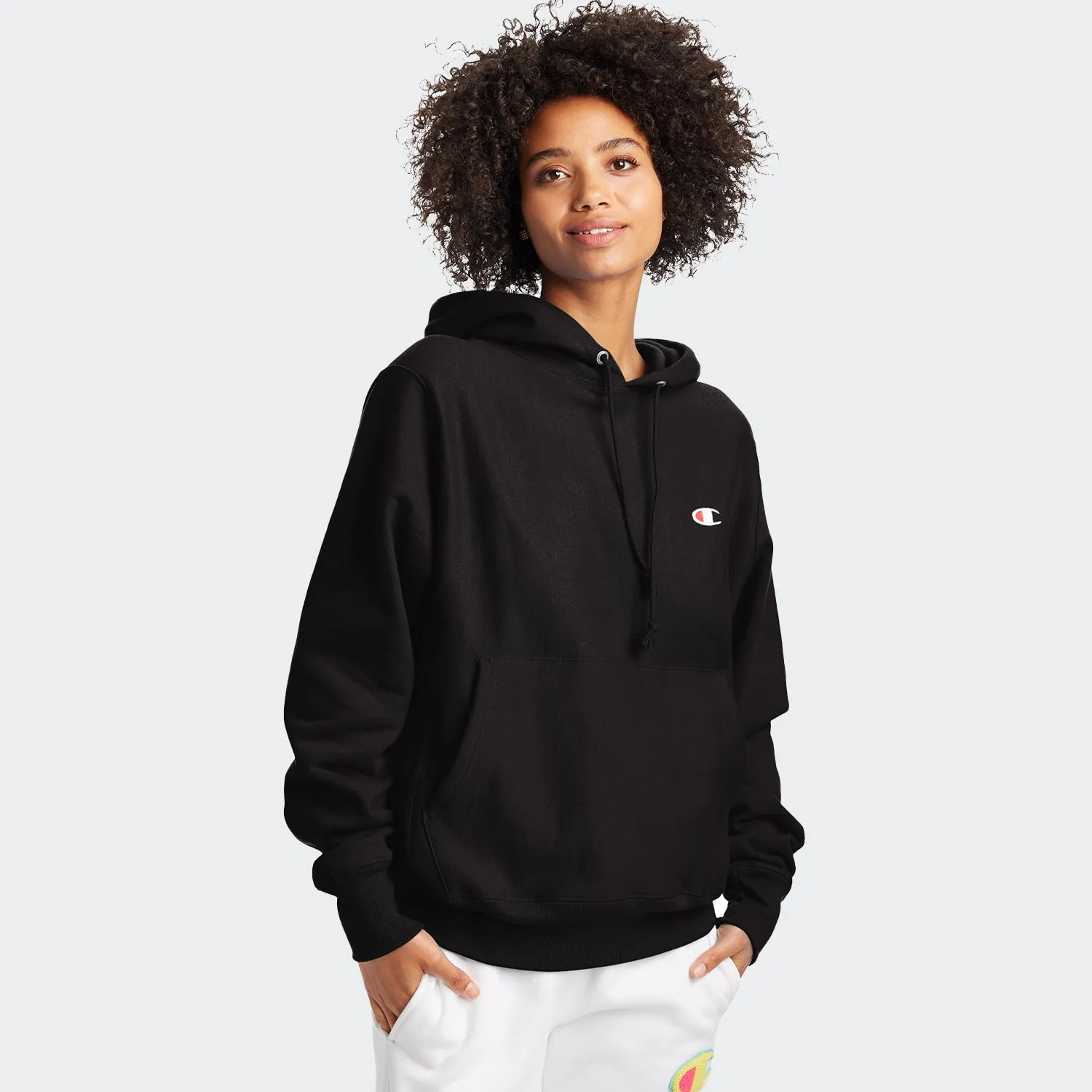 Women's Champion RW Boyfriend Hoodie Black