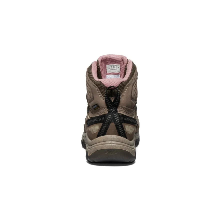 Women's Targhee IV Waterproof Hiking Boot  |  Brindle/Nostalgia Rose