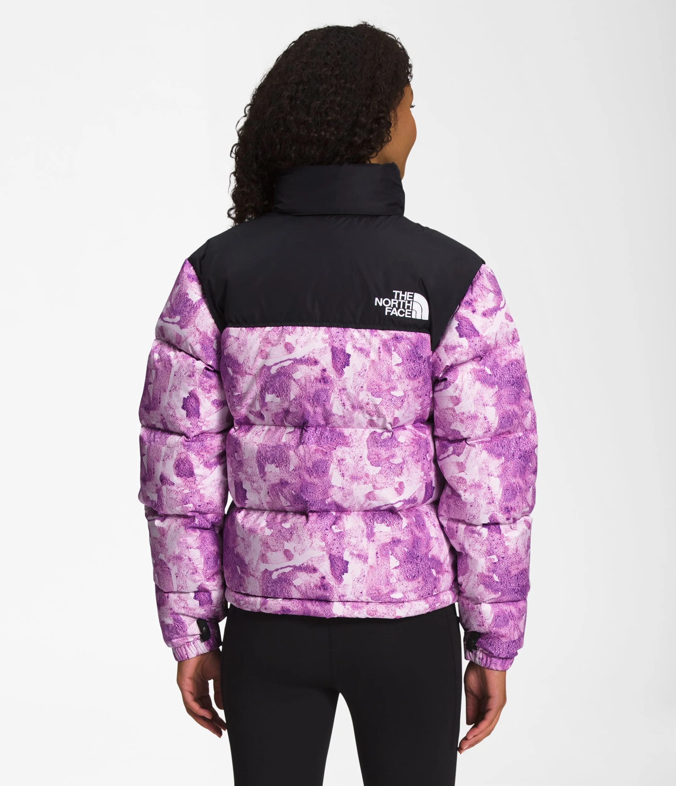 Women’s The North Face 1996 Retro Nuptse Jacket Purple Cactus Flower